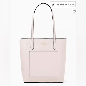 NWT Kate Spade Daily Tote Chalk Pink
